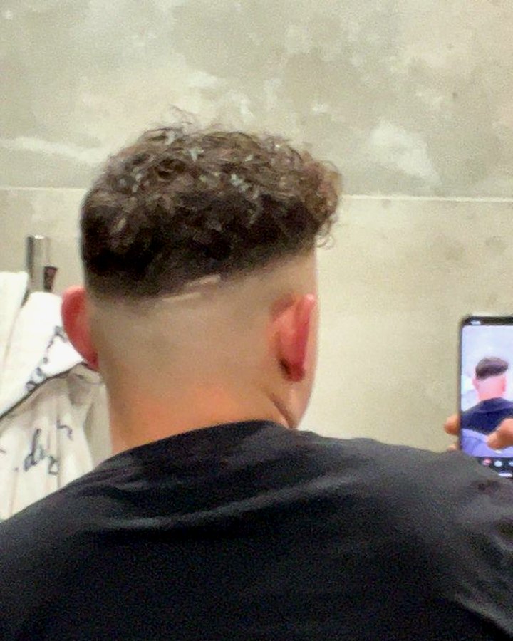 A fresh taper cut by Sayed